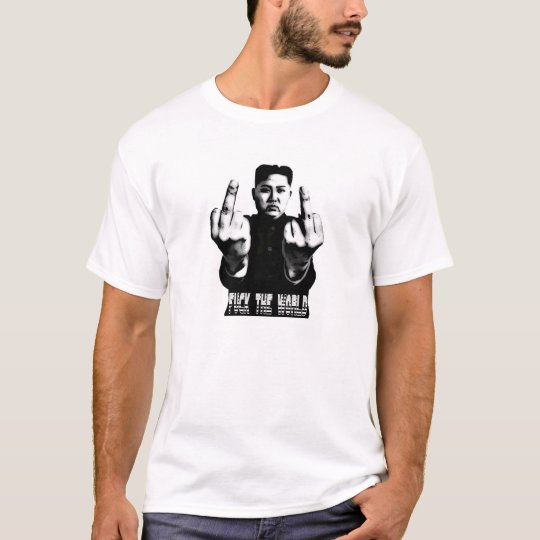 T-Shirt Kim Jong Un - Fu ck the world FTW