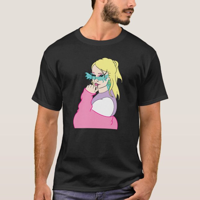 T-shirt kim petras (Devant)