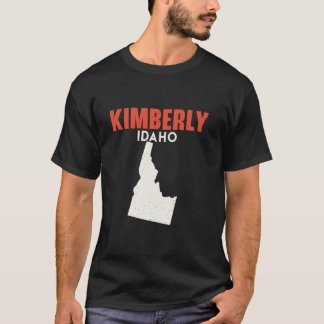 T-shirt Kimberly Idaho USA State America Travel Idahoan