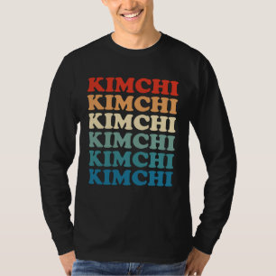 T-shirt Kimchi Nourriture Asiatique Sud-Coréenne Rétro Vi