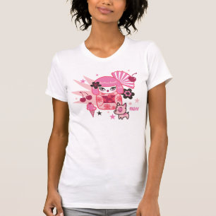 T-shirt Kimono Cuties Tee - shirt par Fluff