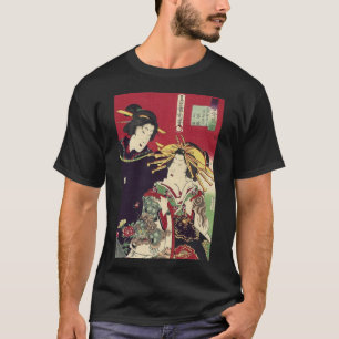 T-shirt kimono japonais geisha