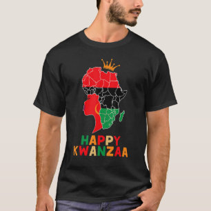 T-shirt Kinara Sept Principes Afrique-Amérique Kwanzaa A