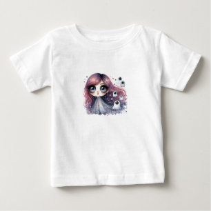 T-Shirt Kind Mädchen große magische Augen