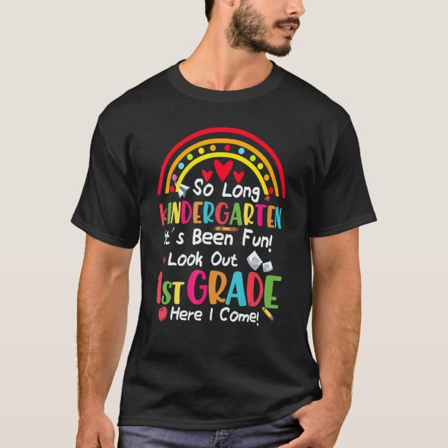 T-shirt Kinder Crew Kindergarten Enseignant 1er Jour De L' (Devant)