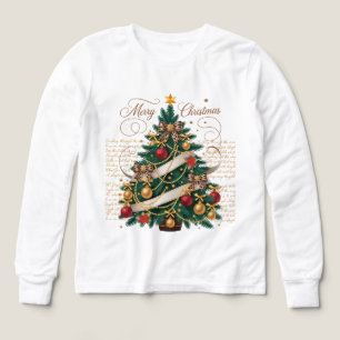 T-Shirt-Kinder Frohe Weihnachten