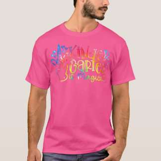 T-shirt Kindergarten Est Magique Unicorn Team Tie Dye