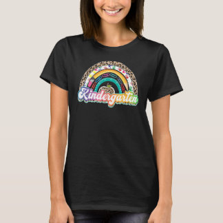 T-shirt Kindergarten Rainbow Girls Boys Teacher Team Kinde