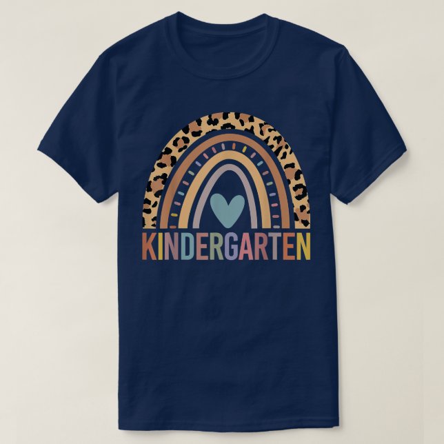T-shirt Kindergarten Rainbow Girls Boys Teacher Team Kinde (Design devant)