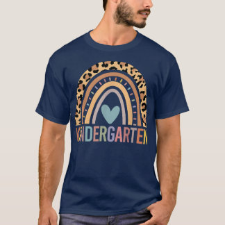 T-shirt Kindergarten Rainbow Girls Boys Teacher Team Kinde