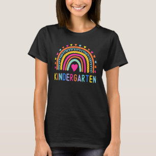T-shirt Kindergarten Rainbow Girls Teacher Team Kinde