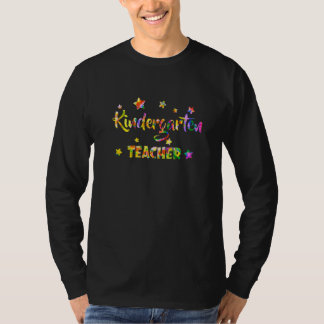 T-shirt Kindergarten Teacher Tie Dye Back To School Apprec