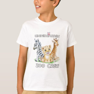 T-shirt Kindergarten Zoo Crew Funny Circus Club Animal Lov