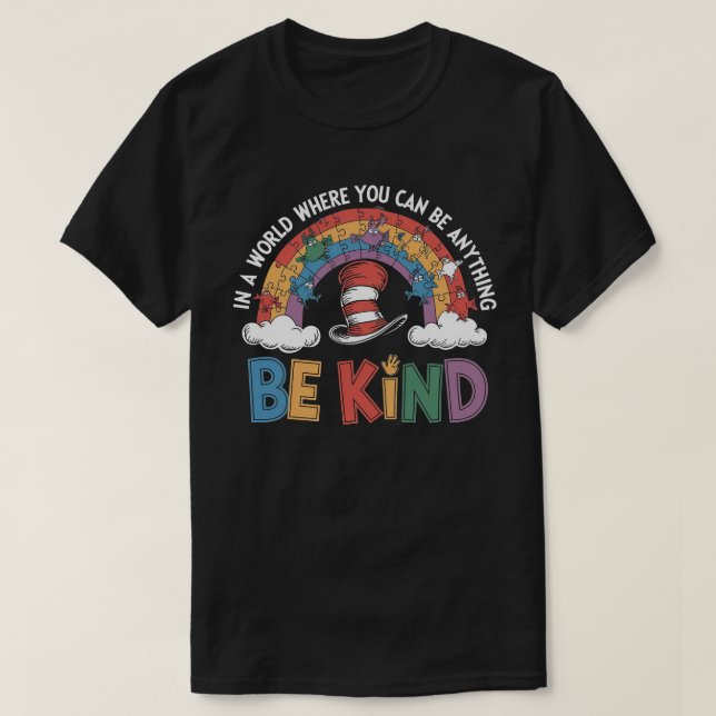 T-shirt Kindness Matters Tee Sensibilisation sur l'autisme (Design devant)