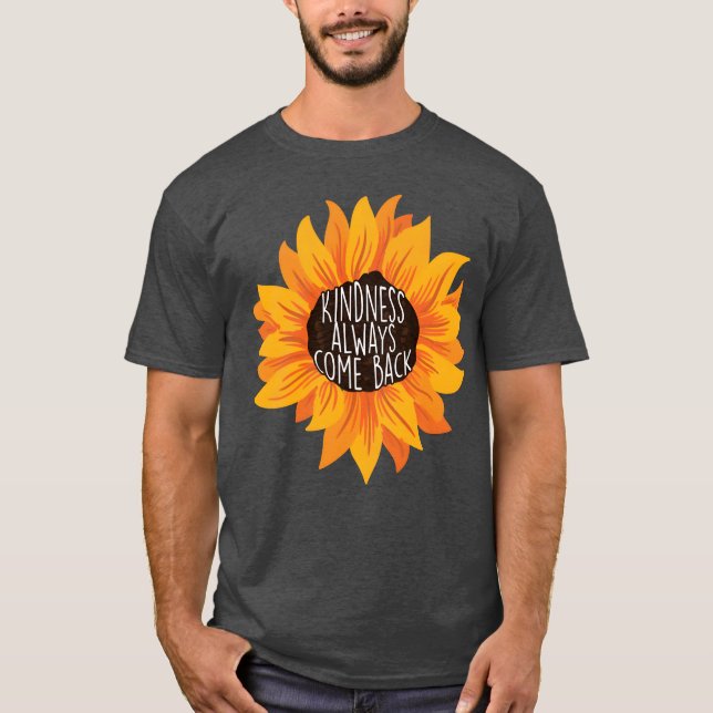 T-shirt Kindness Quote For An Affirmation Humanity funny (Devant)