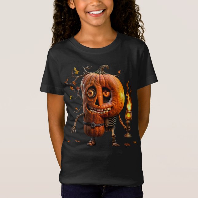 T-Shirt Kine de Halloween (Devant)