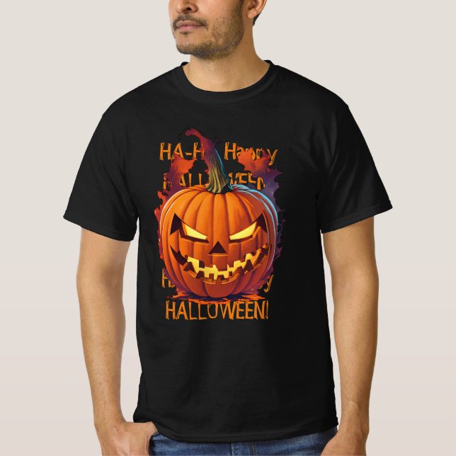 T-shirt Kine de Halloween (Devant)