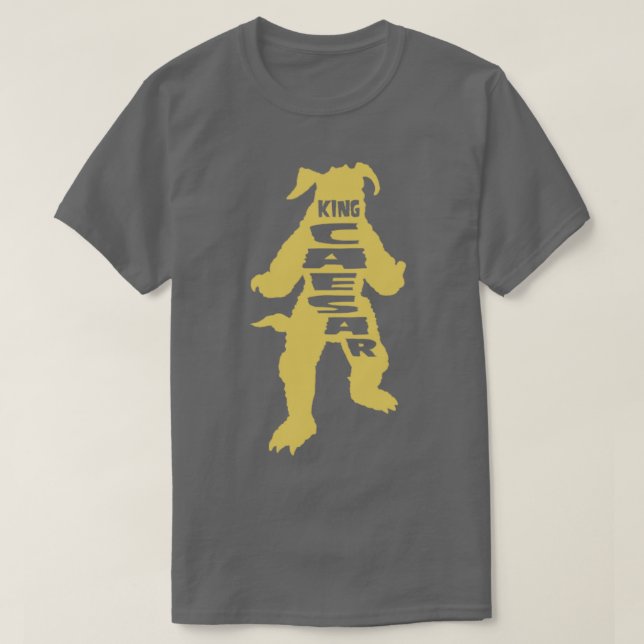 T-SHIRT KING CAESAR TEXTE SILO 1 (Design devant)