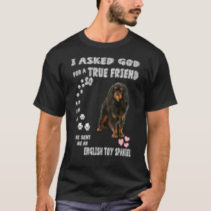 T-shirt King Charles Spaniel Chien Maman Papa Imprimer Jou