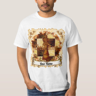 T-shirt King d'échecs