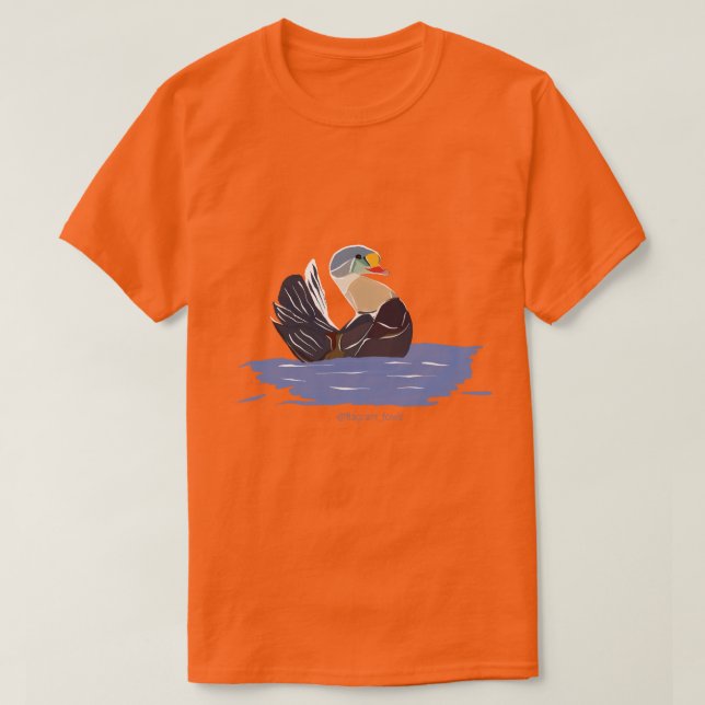 T-shirt King Eider Duck (Design devant)