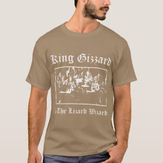 T-shirt King Gizzard et la Metal girl sorcière lézard
