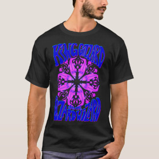 T-shirt King Gizzard Kaleidoscope de la vie juste rose et
