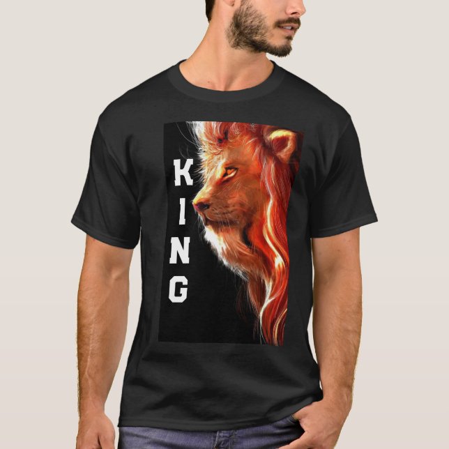 T-SHIRT KING LIFE (Devant)