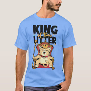 T-shirt King Litter Funny Kitty Chat Lover Kitty Chat P