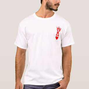 T-shirt King of Hearts King Queen Couple Halloween Costume