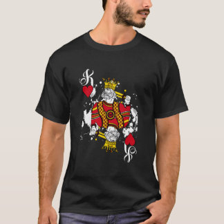 T-shirt King Of The Jouer Cartes Halloween Poker Attire