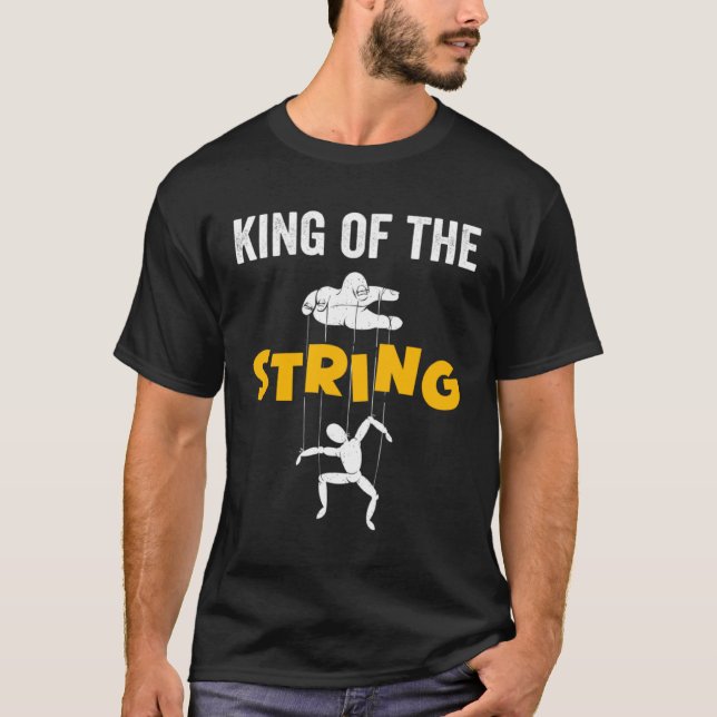 T-shirt King Of The String For Puppeteer (Devant)