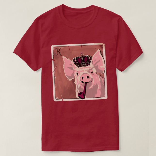 T-shirt King Pig (Design devant)