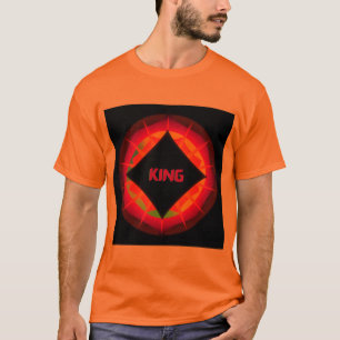 T-shirt KING Texte Créer son propre texte Beau