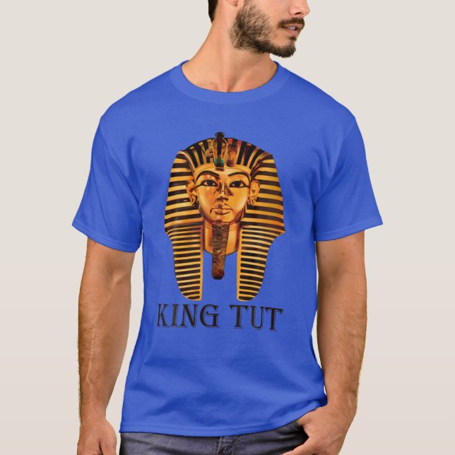 T-shirt King Tut Golden Mask Old Egyptian Gold Pharaoh (Devant)