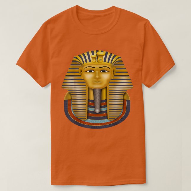 T-shirt King Tut Tutankhamun Gold Mask Egyptian Ancient Go (Design devant)