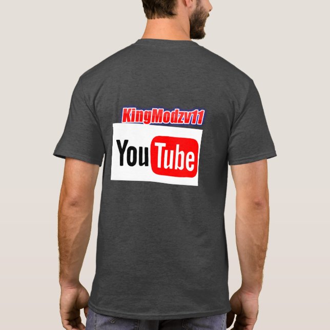 T-shirt KingModzv11 youtube (Dos)