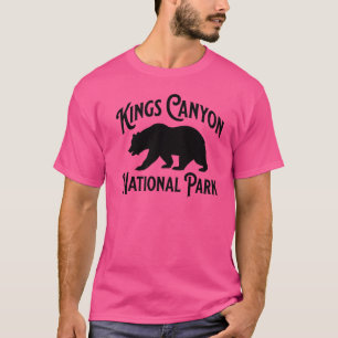 T-shirt Kings Canyon National Park California Bear Hike Ou