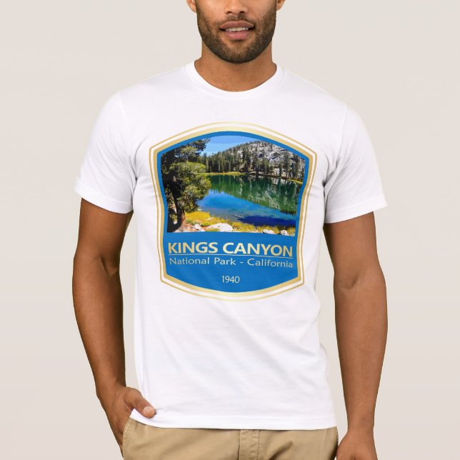 T-shirt Kings Canyon NP (PF1) (Devant)
