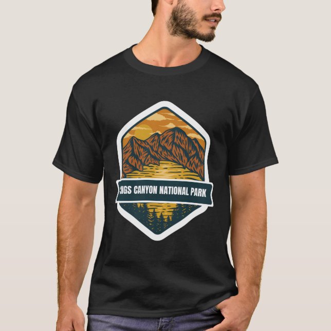 T-shirt Kings Canyon � Spirit of the Mountains (Devant)