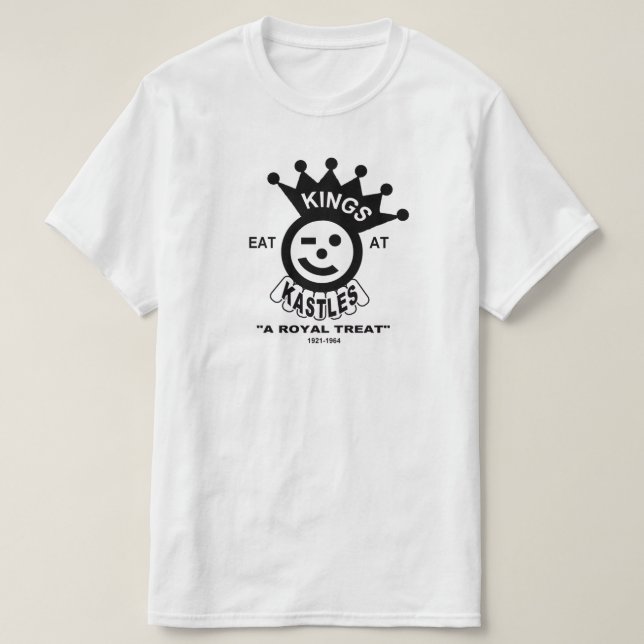 T-shirt Kings Kastle Hamburgers, Chicago, IL (Design devant)