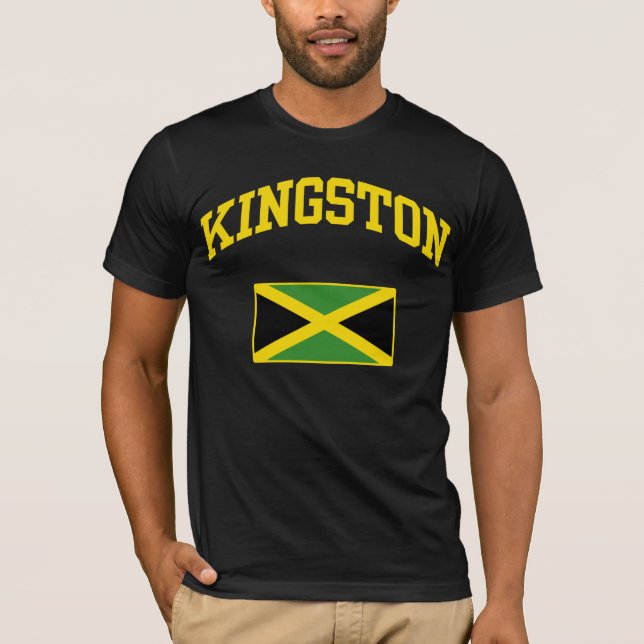 T-shirt Kingston Jamaïque (Devant)