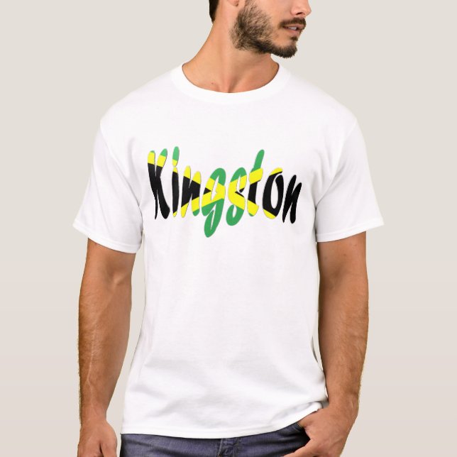 T-shirt Kingston, Jamaïque (Devant)