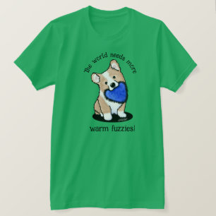 T-Shirt KiniArt Corgi Warm Fuzzies