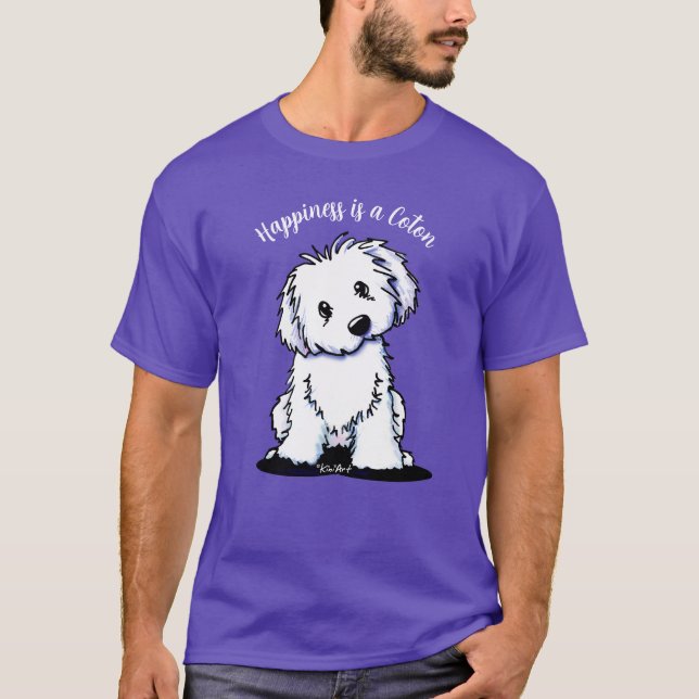 T-shirt KiniArt Coton de Tulear (Devant)