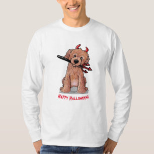 T-Shirt KiniArt Doodle Dog Halloween