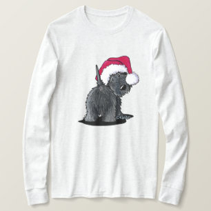 T-shirt KiniArt Scottish Moon Père Noël