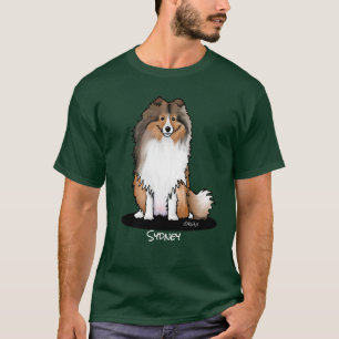 T-shirt KiniArt Sheltie