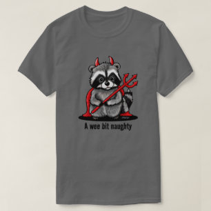 T-shirt KiniArt Trash Panda Raccoon