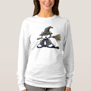 T-shirt KiniArt Westie Chien sorcière